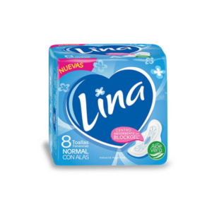 LINA C/ ALAS/KOTEX 8 UNID