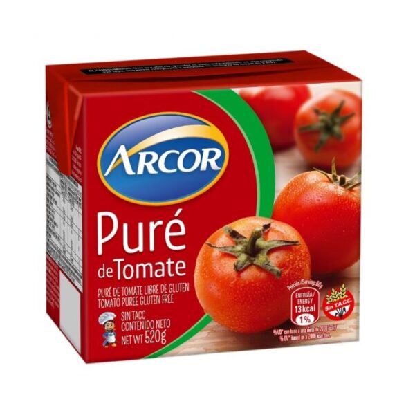 PURE DE TOMATE ARCOR  520G
